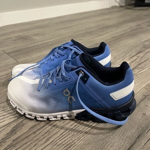 On cloud tennis shoes